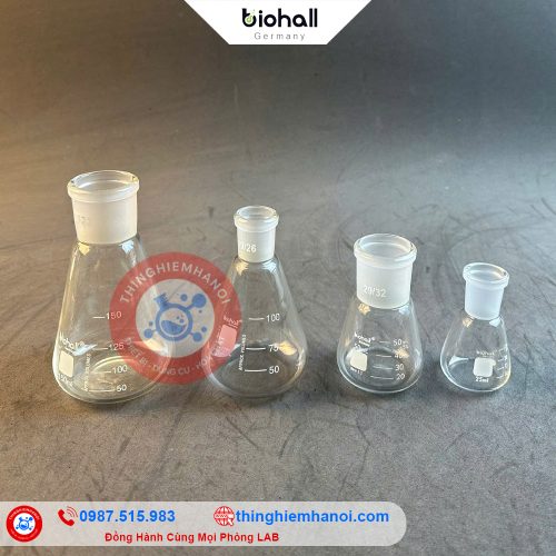 bình tham giác có nhám hãng biohall-germany chính hãng