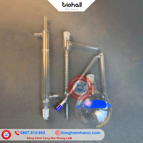 bộ chưng cất tinh dầu nhẹ hơn nước biohall-germany