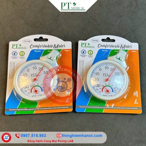 nhiệt ẩm kế treo tường Th108 giá rẻ
