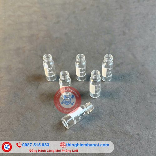 chai vial trắng 2ml chia vạch không nắp giá rẻ