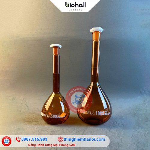 bình định mức nút nhựa class A biohall-germany hà nội