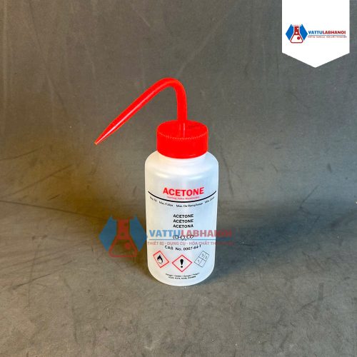 Bình tia nhựa 500ml nhãn Acetone