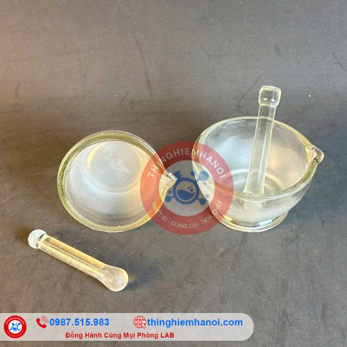 bộ chày cối thuỷ tinh