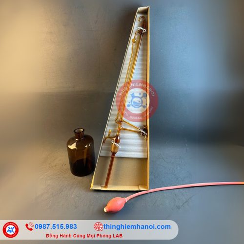 buret tự động nâu