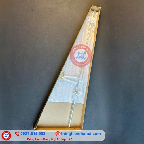 buret tự động trắng 25ml
