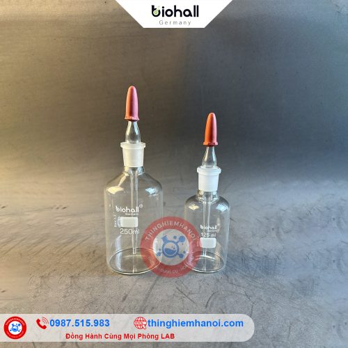 mua chai nhỏ giọt thuỷ tinh trắng biohall-germany ở đâu