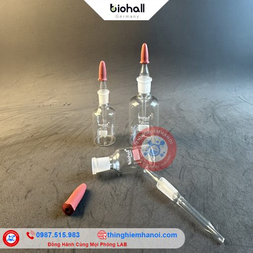 chai nhỏ giọt thuỷ tinh trắng biohall-germany hà nội