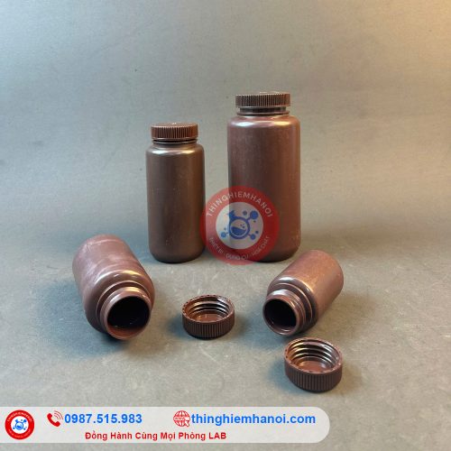 mua chai nhựa hdpe nâu miệng rộng ở đâu