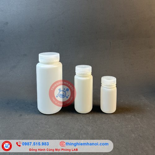giá bán chai nhựa HDPE trắng miệng rộng
