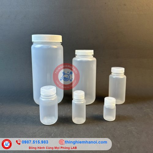 chai nhựa PP đựng mẫu