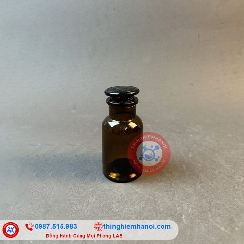 mua chai thuỷ tinh nâu nút mài miệng hẹp ở đâu