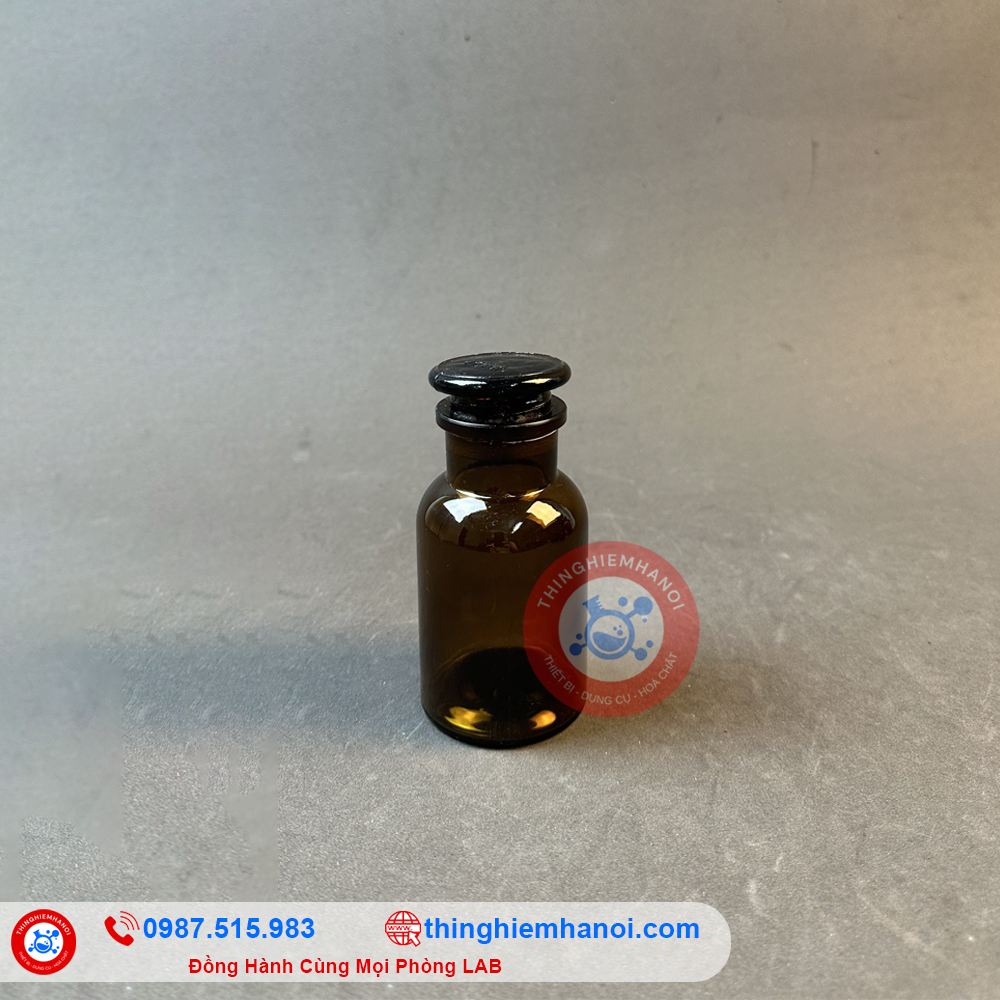 mua chai thuỷ tinh nâu nút mài miệng hẹp ở đâu