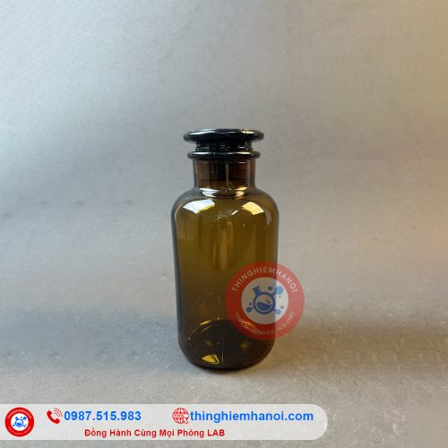 mua chai thuỷ tinh nâu nút mài miệng rộng ở đâu