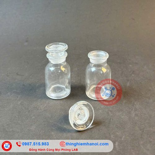 mua chai thuỷ tinh trắng nút mài miệng hẹp ở đâu