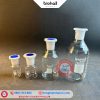 chai thuỷ tinh trắng nút mài miệng rộng biohall-germany chính hãng