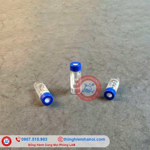 mua chai vial trắng 2ml chia vạch kèm nắp septa ở đâu