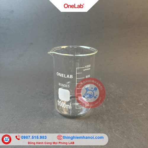 cốc becher thấp thành