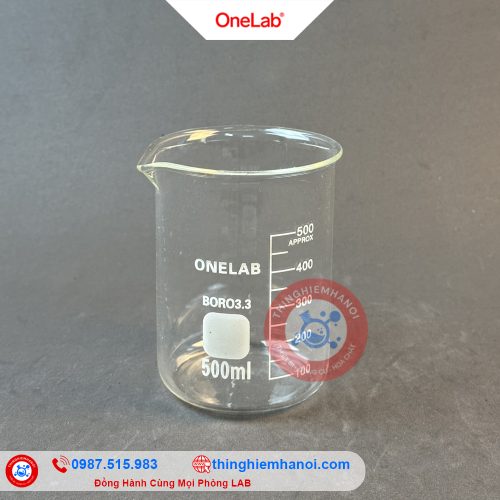 cốc đốt thấp thành onelab