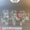 cốc becher cốc đốt thuỷ tinh thấp thành biohall-germany