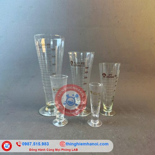 cốc đong thuỷ tinh có chân