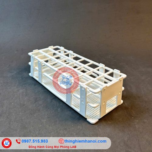 giá để ống nghiệm nhựa phi 16mm