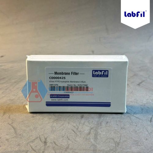Màng lọc PTFE Hydrophilic Membrane đường kính 47mm cỡ lỗ 0.45um ưa nước - C0000425