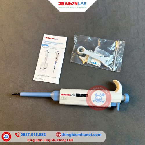 Micropipette Dragon 2-20ul Dùng Trong Y Tế