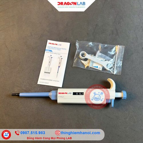 Micropipette Dragon 5-50ul Dùng Trong Y Tế
