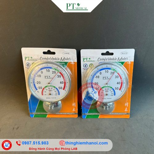 nhiệt ẩm kế treo tường dùng trong y tế TH101B