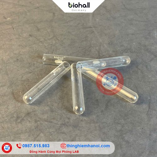 ống nghiệm thuỷ tinh Biohall-Germany giá rẻ