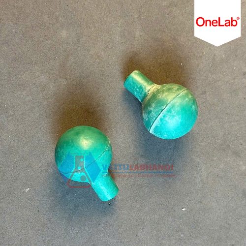 Quả bóp cao su màu xanh dùng cho pipet bầu 15ml
