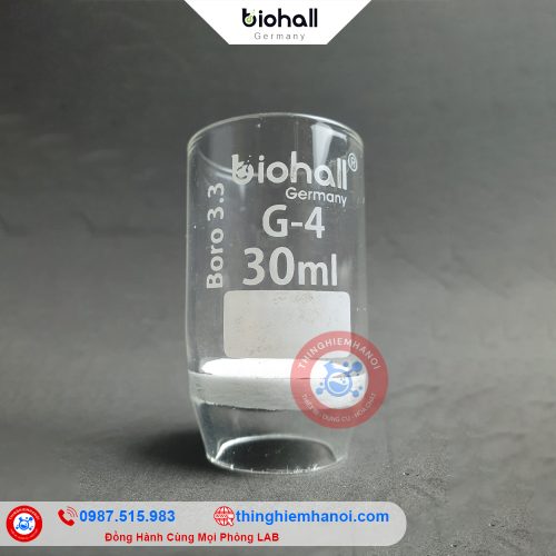 cốc lọc xốp G4 hãng Biohall-Germany