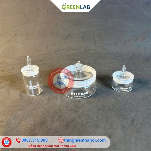chén cân thuỷ tinh thí nghiệm hãng GreenLab giá rẻ