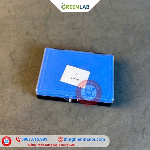 giá bán cuvet thuỷ tinh 10x10mm hãng greenlab