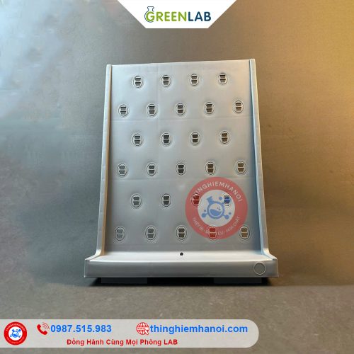 giá phơi dụng cụ thí nghiệm 52 vị trí hãng greenlab