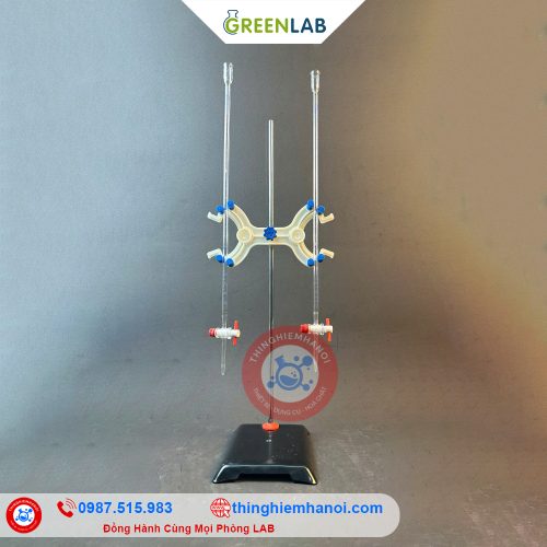 kẹp buret đôi bằng nhựa hàng greenlab