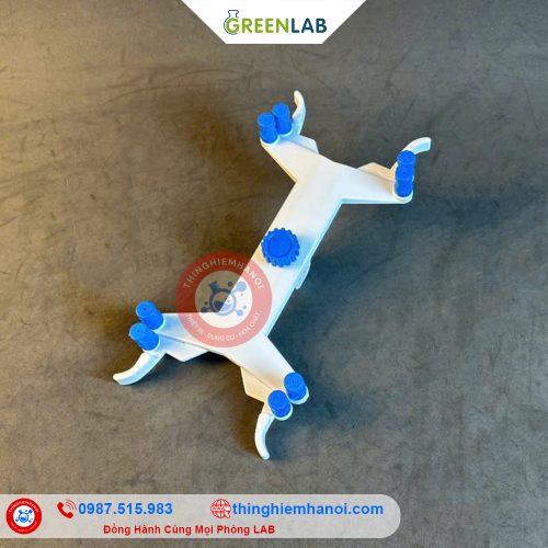 kẹp giữ buret đôi bằng sắt hãng GreenLab