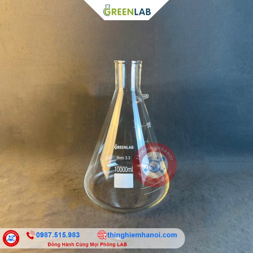 bình tam giác có nhánh hãng GreenLab